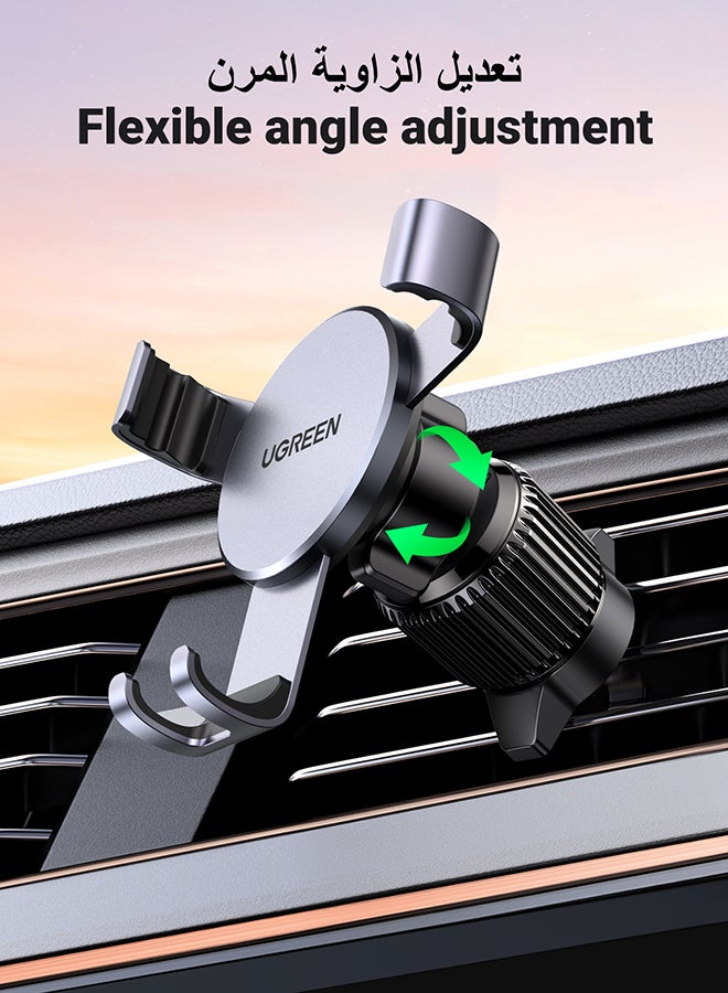 Ugreen Car Phone Holder For Air Vent With Stable Hook And Auto Lock Design Mobile Mount, Cellphone Car Holder Compatible With iPhone 15/16/14 Series Galaxy S24 S23, Xiaomi, HONOR, etc - Image 3